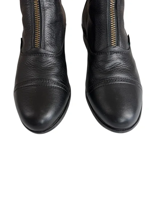 Ariat Heritage Breeze Zip Paddock Boots Black Leather Size 9B - Picture 6 of 15